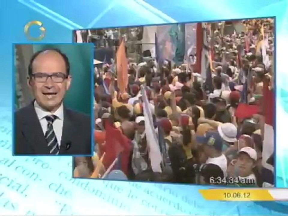 Sucre: marcha por Capriles rompió con la "obscena propaganda" del gobierno