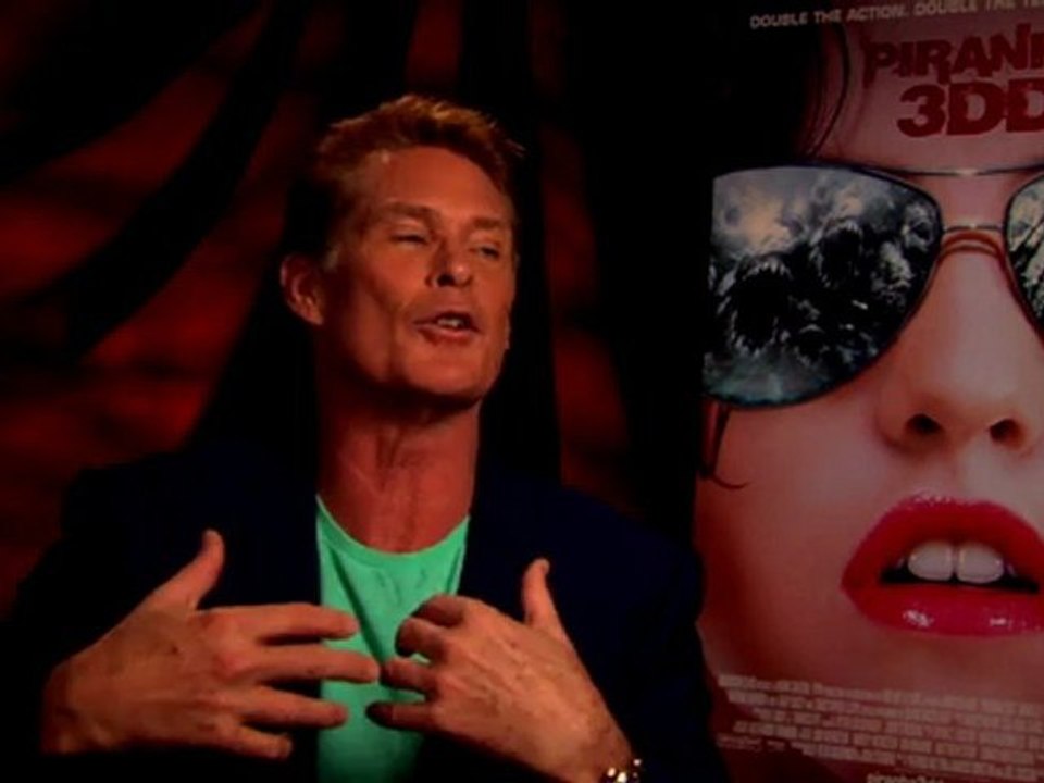 Piranha 3DD - Interview - David Hasselhoff