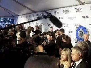 Tony Award winners relish the spotlight