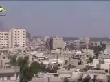 Syria فري برس هاااااام قصف حي الخالدية بالدبابات ومحاولة اقتحام فاشلة من قبل عصابة الأسد يتصدا لها الجيش الحر 10 6 2012 Homs