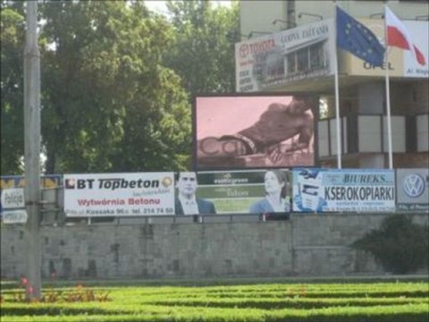 EKRAN LED PIŁA, RONDO JANA PAWŁA II TEL.782 666 777