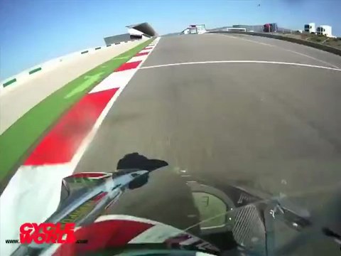 Riding Laverty's Yamaha R1 World Superbike