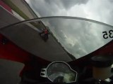 Honda CBR1000RR peg scraping with CW's Don Canet