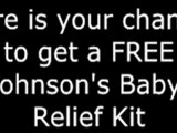 Claim your FREE Johnson's Baby Relief Kit by email submit