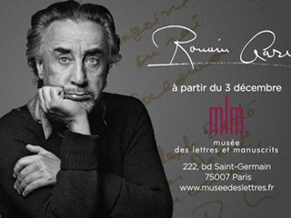 Pub TV Exposition Romain Gary