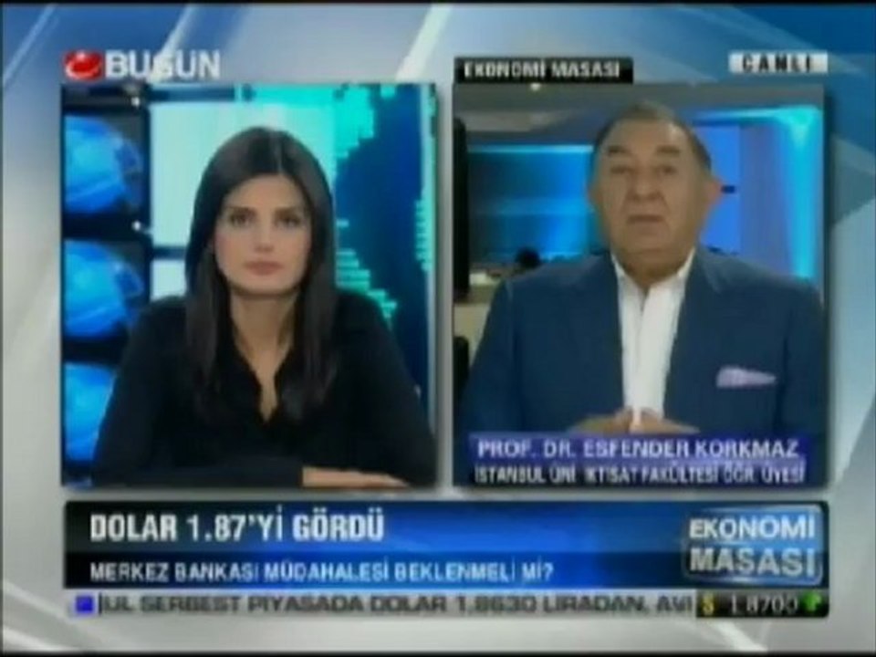 Kur Neden Yükseldi - Bugün TV - Ekonomi Masası