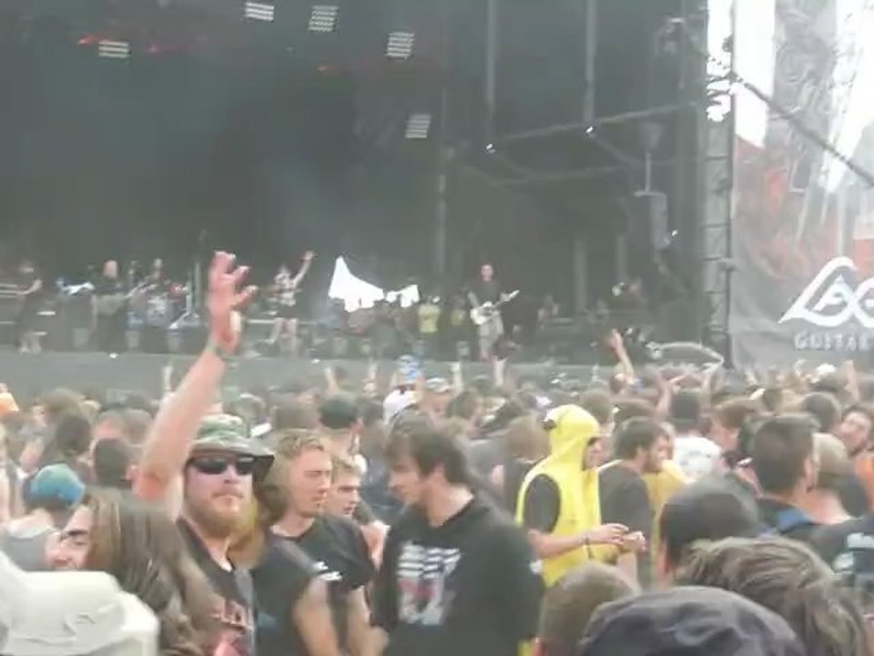 Circle Pit - Walls of Jericho @ Hellfest 2012