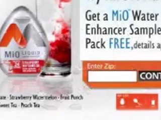 Get Free MiO sample by zip code submit