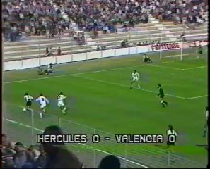 1986.11.23: Hercules CF 0 - 0 Valencia CF (Resumen)