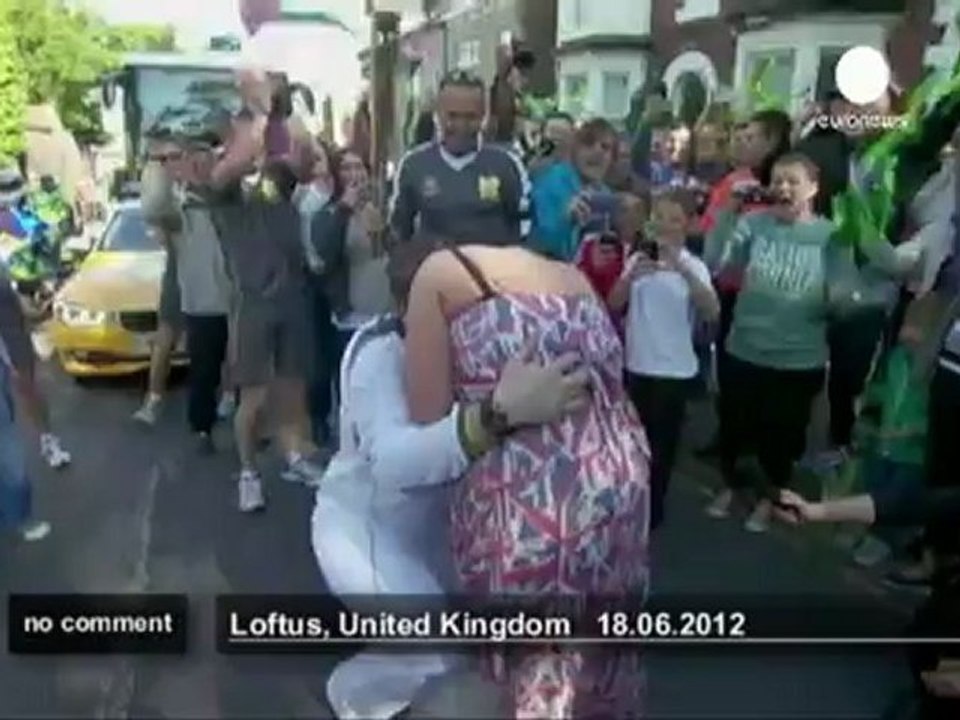 Popping the question on Olympic torch relay - no comment