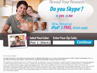 How to get a FREE apple ipad 2 by easy skype survey