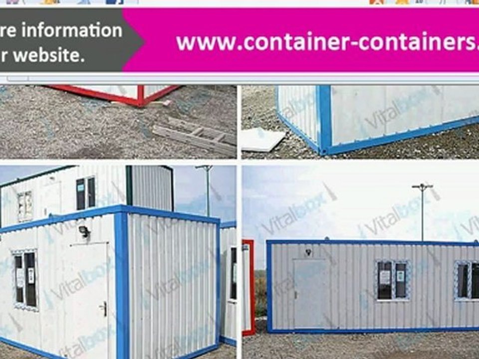 الحاويات المتنقلة   منازل متنقلة