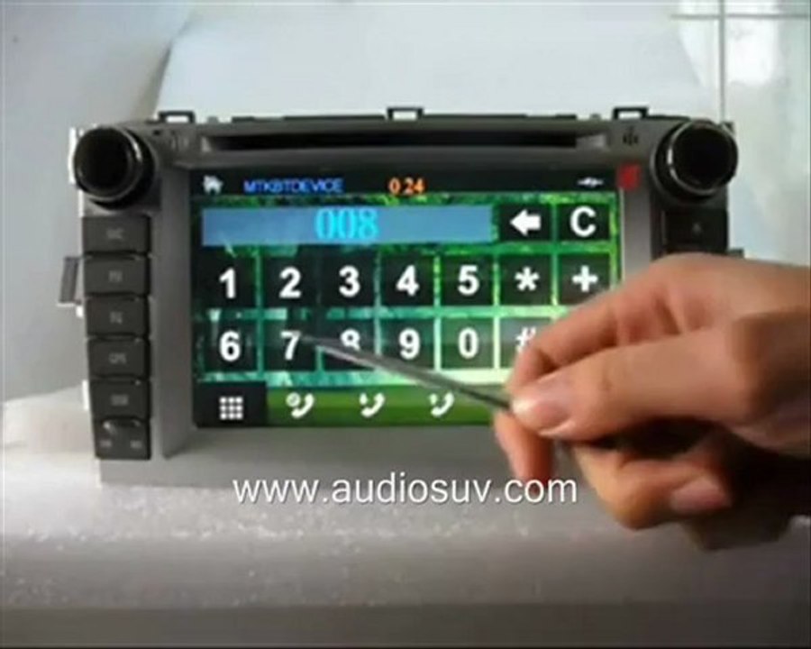 Toyota verso DVD Player Toyota verso DVD Navigation www.audiosuv.com