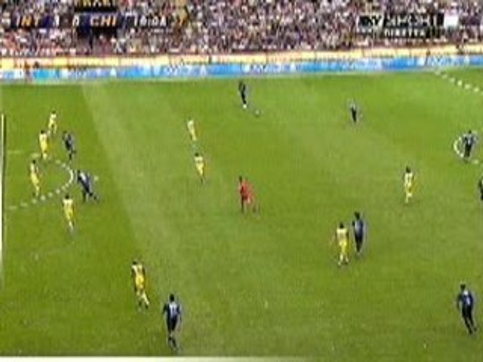 inter 4-3 chievo but de stankovic