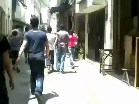 Syria فري برس اللاذقية العوينة مظاهرة طلابية بعد استلام الجلائات 17 06 2012 Latakia