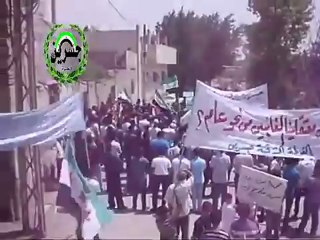 Syria فري برس  ريف دمشق جسرين  مظاهرة جمعة الاستعداد للنفير 15 6 2012  ج2 Damascus