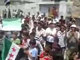 Syria فري برس  حماه المحتلة مظاهرة كرناز  15 6 2012 Hama