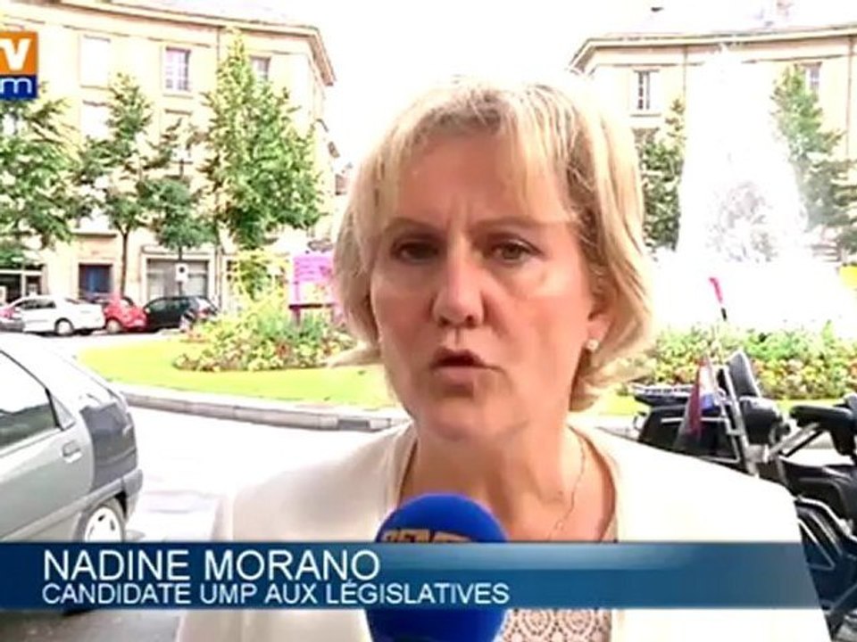 Nadine Morano en appelle aux électeurs du FN