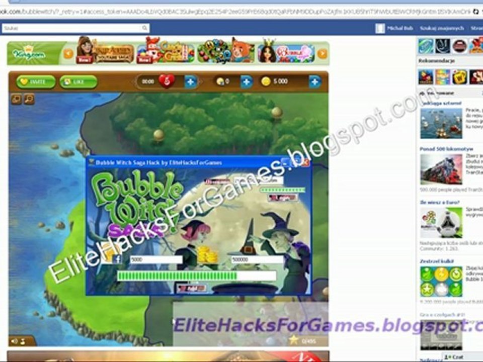 Bubble Witch Saga Hack Cheats ver 1.4 PROOF