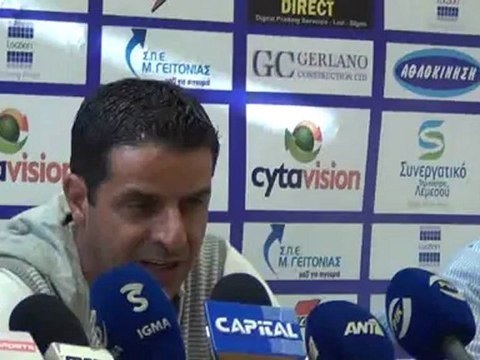 Πρώτη ΑΕΛ Πάμπος Χριστοδούλου (Ρούι Μιγκέλ και Νέι)