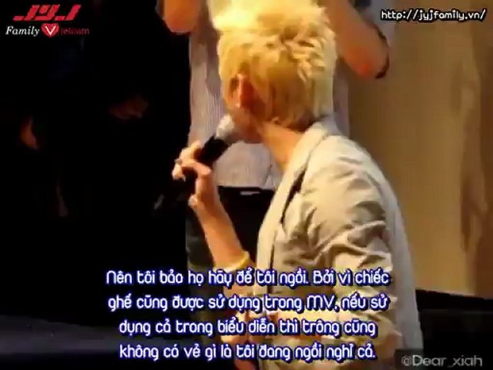 [JYJFamilyVNs VIETSUB] [02.06.12] Junsu full talk at Tarantallegra Fansign