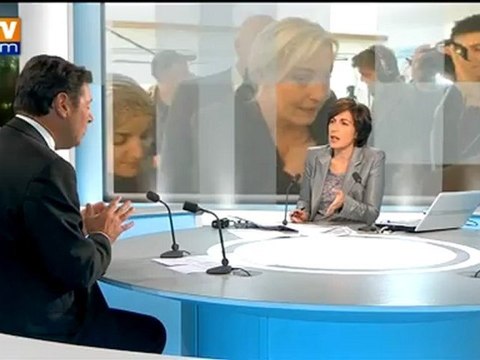 Les invités de Ruth Elkrief : Christian Estrosi et Nadine Morano