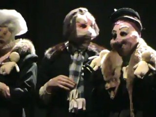 Nouveau spectacle de la compagnie DuCaBo: Funérailles d'hiver, une pièce masquée...