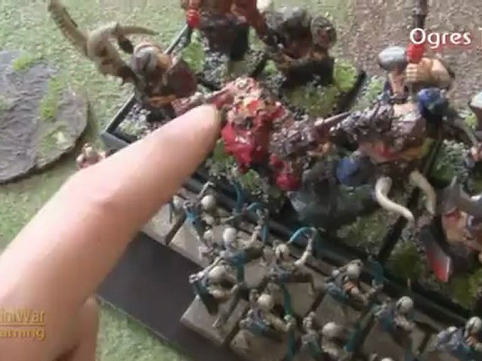 Ogres vs Tomb Kings Warhammer Fantasy Battle Report - Part 2/4 - Beat Matt Batrep