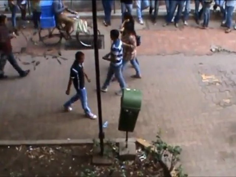 Flashmob écolo à Bombay (Inde)