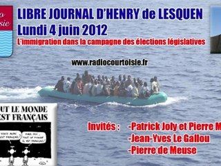 2/2 - L'immigration, mythes et poncifs - Henry de Lesquen - Radio Courtoisie - 04/06/12