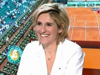 "Ca va faire 7-5 Nadal au 4e set" selon le medium Bertrand Milliard sur Eurosport