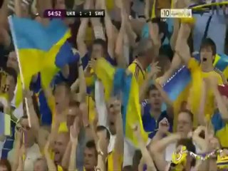 الهدف الاول لاوكرانيا أمام السويد