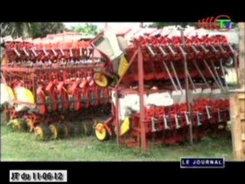 Agriculture : livraison d'un deuxième lot d'équipements et d'engins agricoles