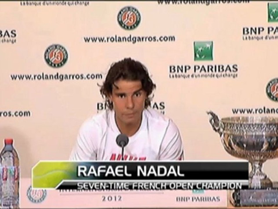 French Open: Nadal: Unterbrechung war gut