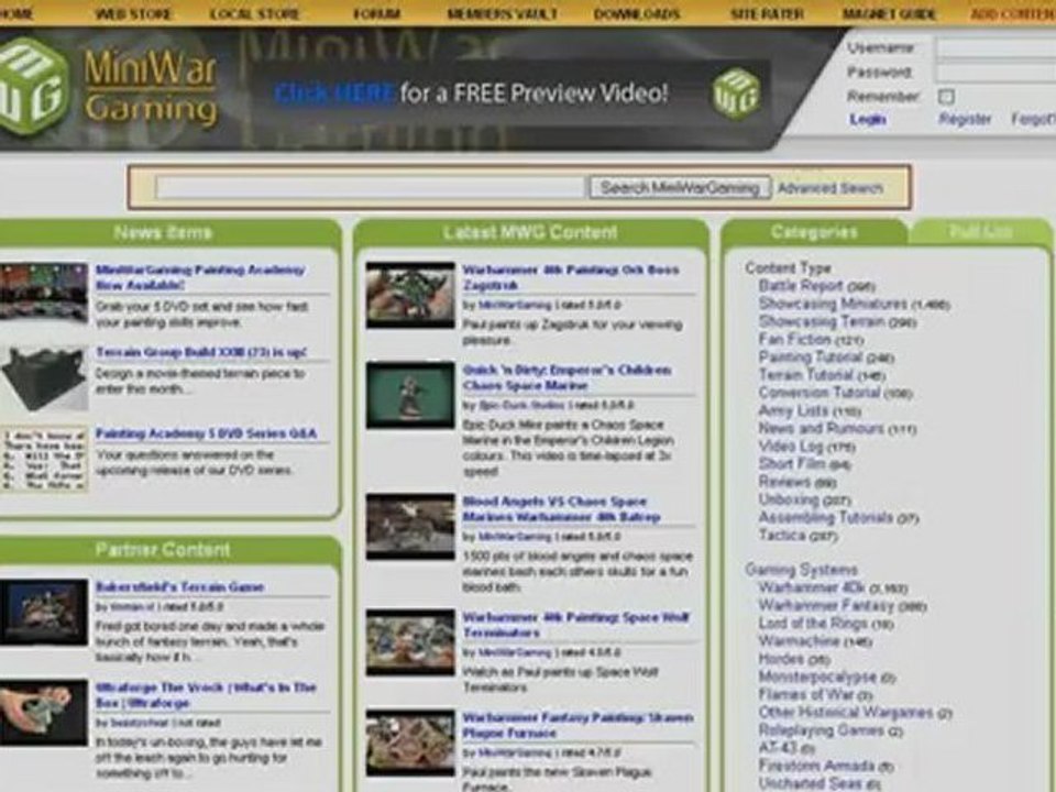 MiniWarGaming Subscriber Appreciation Oct 2011