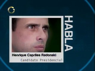 Capriles: "Después de Dios, viene el pueblo y yo estoy al servicio del pueblo"