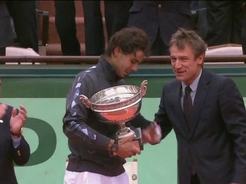 ROLAND GARROS 2012 - L'image du jour - Rafael NADAL - Lundi 11 juin