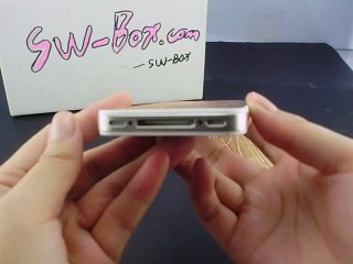 Personalize iPhone 4S 4 Battery Door Cover with Grain Style