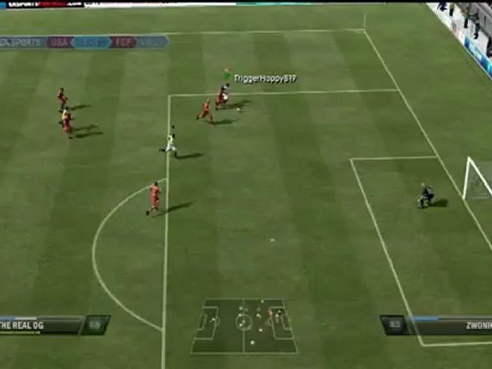 FIFA 12 Hilarious Levatation Clip