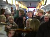 Classical Music Flash Mob In The Copenhagen Metro