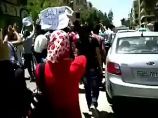 Syria فري برس مظاهراة احرار جامعة الثورة    11 6 2012 ج1 Aleppo