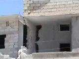 Syria فري برس حلب الاتارب المحتلة اثار القصف المدفعي على مدينة الاتارب  11 6 2012 ج1