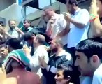 Syria فري برس  حماه المحتلة مظاهرة حاشدة في قلعة المضيق يغنون فيها للثورة السورية  11 6 2012 Hama