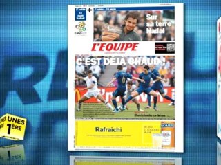 Revue de presse Unes 1ère - Mardi 12 juin 2012