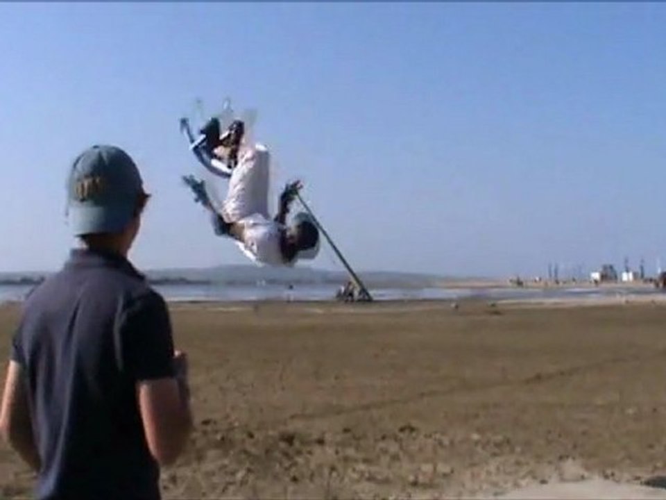 Freestyle en échasses urbaines