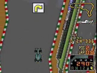 F1 Grand prix 2 - Trajetória - parte 1