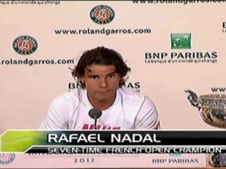 Nadal: "Il secondo stop mi ha aiutato"