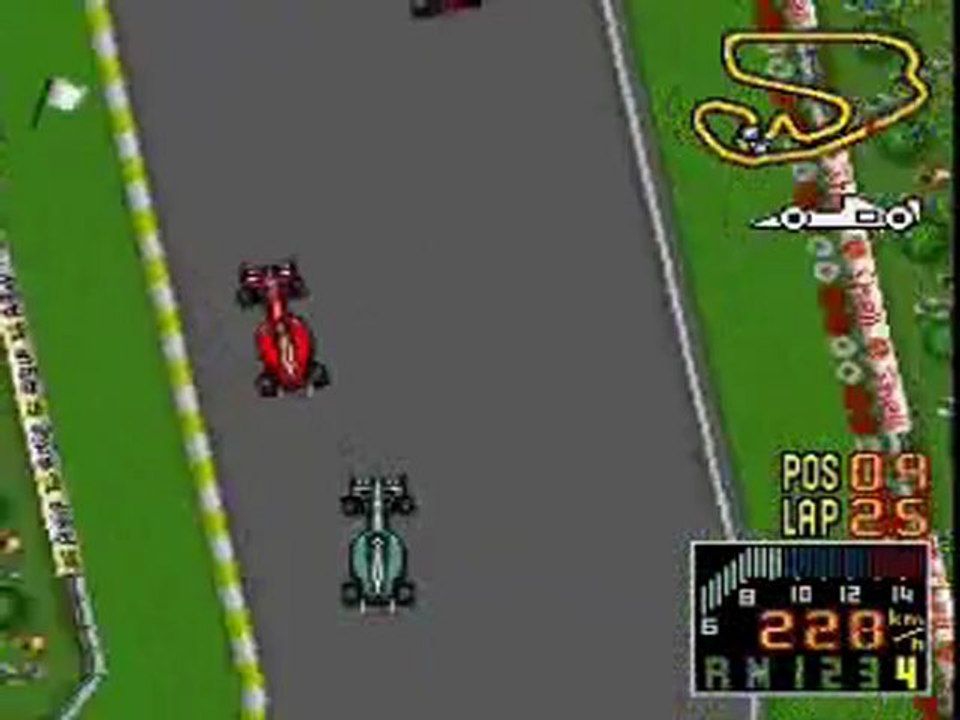 F1 Grand prix 2 - Trajetória - parte 2