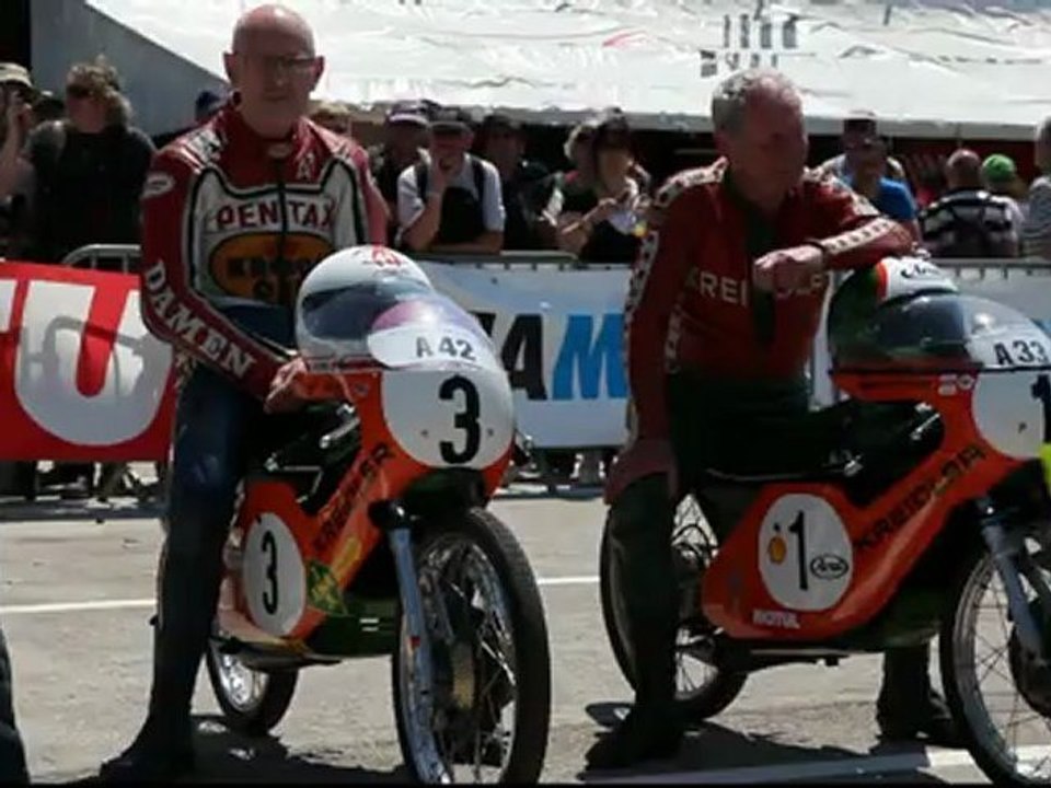 2 champions du monde en pré grille