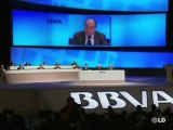 BBVA rechaza los rescates y admite problemas de solvencia en el sector